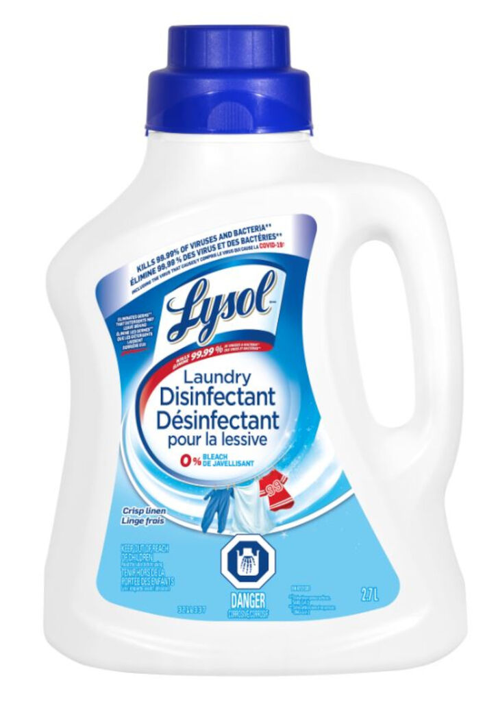LYSOL® Laundry Disinfectant - Crisp Linen 4/2.7 L, 2.7L, 4/CT
